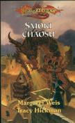 Smoki chaosu. Autor: Tracy Hickman. Dadada.pl Okładka książki Smoki chaosu