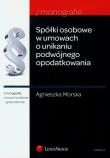 Spółki osobowe w umowach o unikaniu podwójnego opodatkowania. Autor: Morska Agnieszka. Dadada.pl Okładka książki Spółki osobowe w umowach o unikaniu podwójnego opodatkowania