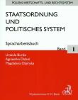Staatsordnung und politisches system t.1. Autor: Burda Urszula, Dickel Agnieszka, Olpińska Magdalena. Dadada.pl Okładka książki Staatsordnung und politisches system t.1