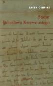 Okładka książki Statut Bolesława Krzywoustego