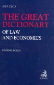 The great dictionary of law and economics. Autor: Ożga Ewa. Dadada.pl Okładka książki The great dictionary of law and economics