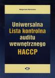 Uniwersalna Lista kontrolna auditu wewnętrznego HACCP. Autor: Wiśniewska Małgorzata. Dadada.pl Okładka książki Uniwersalna Lista kontrolna auditu wewnętrznego HACCP