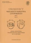 Urzędnicy Wielkiego Księstwa Litewskiego tom IV spisy. Autor: Andrzej Rachuba. Dadada.pl Okładka książki Urzędnicy Wielkiego Księstwa Litewskiego tom IV spisy