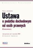 Opakowanie Ustawa o podatku dochodowym od osób prawnych Komentarz
