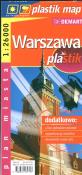 Okładka książki Warszawa 1:26 000 plan miasta laminowany