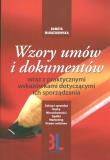 Wzory Umów I Dokumentów. Autor: Danuta Młodzikowska. Dadada.pl Okładka książki Wzory Umów I Dokumentów