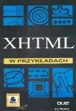 Okładka książki XHTML w przykładach
