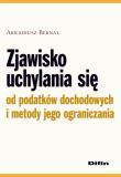 Okładka książki Zjawisko uchylania się od podatków dochodowych i metody jego ograniczania