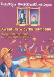 Awantura w cyrku Campano. Autor: Jurgen  Banscherus. Dadada.pl Okładka książki Awantura w cyrku Campano