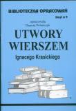 Biblioteczka opracowań nr 009 Utwory Wierszem. Autor: Danuta Polańczyk. Dadada.pl Okładka książki Biblioteczka opracowań nr 009 Utwory Wierszem