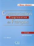 Communication Progressive du Francais + CD Niveau debutant. Autor: Miquel Claire. Dadada.pl Okładka książki Communication Progressive du Francais + CD Niveau debutant