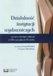 Opakowanie Działalność instytucji wydawniczych