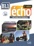 Echo B1.1 Podręcznik 2 Edycja + CD MP3. Autor: Pecheur J., Girardet J.. Dadada.pl Okładka książki Echo B1.1 Podręcznik 2 Edycja + CD MP3