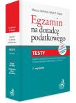 Egzamin na doradcę podatkowego Testy. Autor: Jabłoński Mariusz, Smęda Patryk Piotr. Dadada.pl Okładka książki Egzamin na doradcę podatkowego Testy