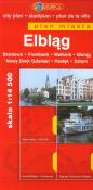 Okładka książki Elbląg plan miasta 1:14 500