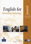 English for IT 1 SB+CD LONGMAN. Autor: Maja Olejniczak, David Bonamy. Dadada.pl Okładka książki English for IT 1 SB+CD LONGMAN