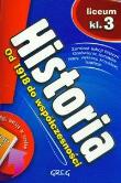 Historia LO 3 Ściąga - Od 1918 do współczesn. GREG. Autor: Piotr Czerwiński. Dadada.pl Okładka książki Historia LO 3 Ściąga - Od 1918 do współczesn. GREG