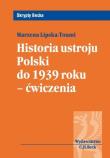 Okładka książki Historia ustroju Polski do 1939 roku Ćwiczenia