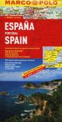 Opakowanie Hiszpania Portugalia Mapa drogowa 1:300 000 Marco Polo