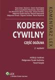 Kodeks cywilny Komentarz Część ogólna. Autor: praca zbiorowa. Dadada.pl Okładka książki Kodeks cywilny Komentarz Część ogólna