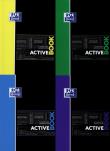 Opakowanie Kołonotatnik A4 Oxford w kratkę 80 kartek Activebook mix