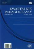 Okładka książki Kwartalnik Pedagogiczny nr 1 2012