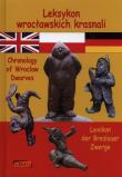 Okładka książki Leksykon wrocławskich krasnali w.pol-ang-niem.