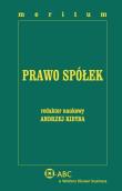 Meritum Prawo Spółek. Autor: Kidyba Andrzej. Dadada.pl Okładka książki Meritum Prawo Spółek