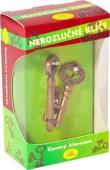 Opakowanie Metalowa łamigłówka Nierozerwalne klucze