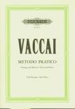 Metodo pratico di canto italiano. Autor: Vaccai Nicola. Dadada.pl Okładka książki Metodo pratico di canto italiano