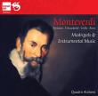 Monteverdi: Madrigals & Instrumental. Autor: Quadro Asolano. Dadada.pl Okładka książki Monteverdi: Madrigals & Instrumental