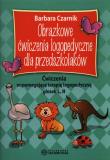 Obrazkowe ćwiczenia logopedyczne dla przedszkolaków. Autor: Czarnik Barbara. Dadada.pl Okładka książki Obrazkowe ćwiczenia logopedyczne dla przedszkolaków