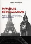 Poakcesyjne migracje zarobkowe. Autor: Kozielska Joanna. Dadada.pl Okładka książki Poakcesyjne migracje zarobkowe