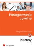 Postępowanie cywilne Kazusy. Autor: Manowska Małgorzata. Dadada.pl Okładka książki Postępowanie cywilne Kazusy