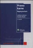Prawo karne Repetytorium. Autor: Blaski Ewelina. Dadada.pl Okładka książki Prawo karne Repetytorium