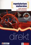 Repetytorium maturalne Direkt ZR matura 2015. Autor: Ćwikowska Beata, Jaroszewicz Beata, Wojdat-Niklewska Anna. Dadada.pl Okładka książki Repetytorium maturalne Direkt ZR matura 2015