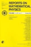 Opakowanie Reports on Mathematical Physics 56/3