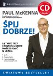 Śpij dobrze z płytą CD. Autor: Paul McKenna. Dadada.pl Okładka książki Śpij dobrze z płytą CD