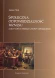Okładka książki Społeczna odpowiedzialność biznesu