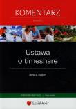 Ustawa o timeshare Komentarz. Autor: Sagan Beata. Dadada.pl Okładka książki Ustawa o timeshare Komentarz