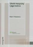Okładka książki Utwór muzyczny i jego twórca