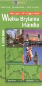 Okładka książki Wielka Brytania Irlandia Mapa drogowa