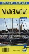 Opakowanie Władysławowo plan miasta mapa okolic 1:15000
