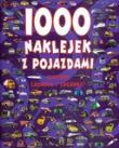 Okładka książki 1000 naklejek z pojazdami