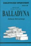 Biblioteczka opracowań nr 080 Balladyna. Autor: Danuta Polańczyk. Dadada.pl Okładka książki Biblioteczka opracowań nr 080 Balladyna