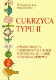 Cukrzyca typu II. Autor: Sandra Cabot, Margaret Jasinska. Dadada.pl Okładka książki Cukrzyca typu II