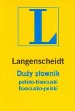 Okładka książki Duży Słownik polsko-francuski, francusko-polski
