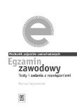 Egzamin zawodowy - Mechanik WSiP. Autor: M. Szymańczak. Dadada.pl Okładka książki Egzamin zawodowy - Mechanik WSiP