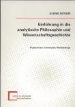 Okładka książki Einfuhrung in die analytische Philosophie und Wissenschaftsgeschichte