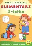 Okładka książki Elementarz 3-latka